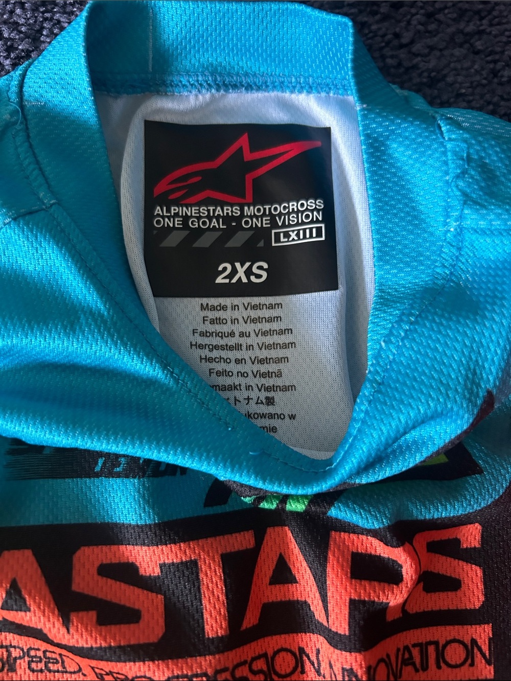 Alpinestars Kids Neon Race Jersey - fastbouse t shirt - Dirtbike casual - Picture 2 of 7